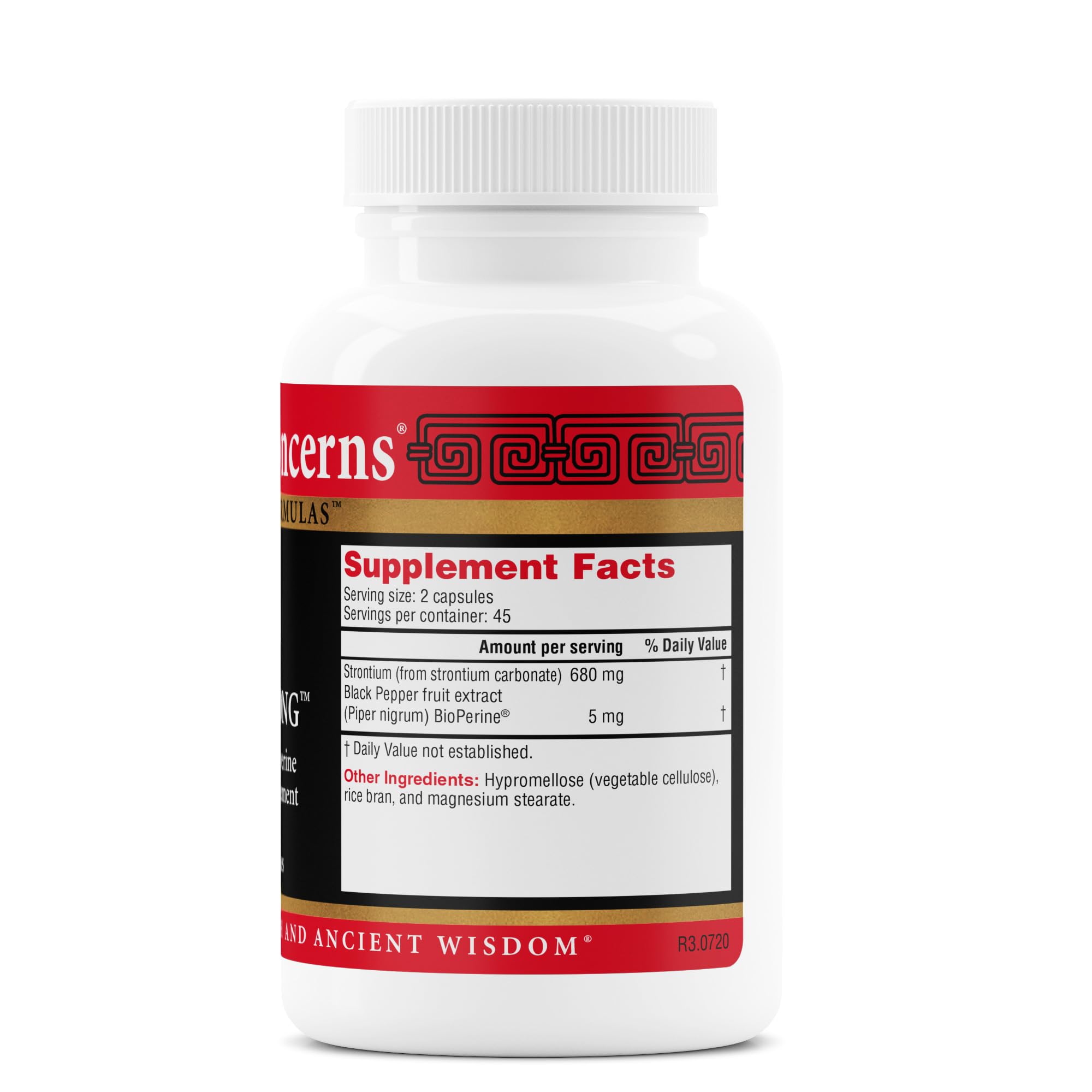 Health Concerns BioStrong – Bone Strength & Density Support Supplement – Strontium & BioPerine Black Pepper Extract for Joint Mobility – Chinese Herbal Blend for Men & Women – 90 Capsules Health Concerns buy supplements canada