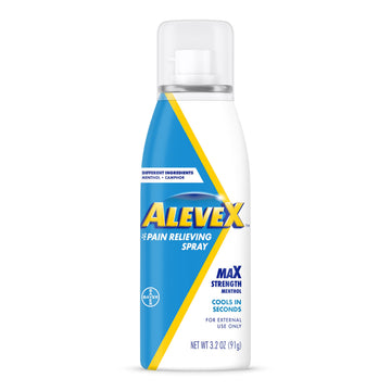 AleveX Pain Relieving Spray, Fast Acting & Fast Drying for Targeted Pain Relief, 3.2 oz Spray Aleve buy supplements canada