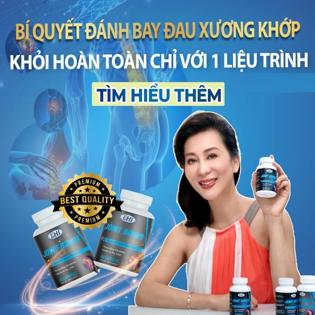 Joint Bonus Hỗ Trợ Xương Khớp (100% Authentic, Sản Phẩm Chính Hãng Tại USA) 2 Bottles Joint Bonus buy supplements canada