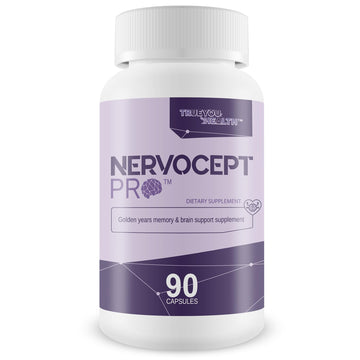 Nervocept Pro - Our Best Nerve Support Capsules - Lions Mane, Magnesium, Vitamin B For Nerve Repair - Vitamin D for Nerves - Lions Mane Memory & Nerve Support - Vitamin B12 Nerve Support True You Health buy supplements canada