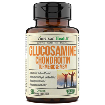 Glucosamine Chondroitin MSM Turmeric Boswellia - Joint Support Supplement. Antioxidant Vimerson Health buy supplements canada
