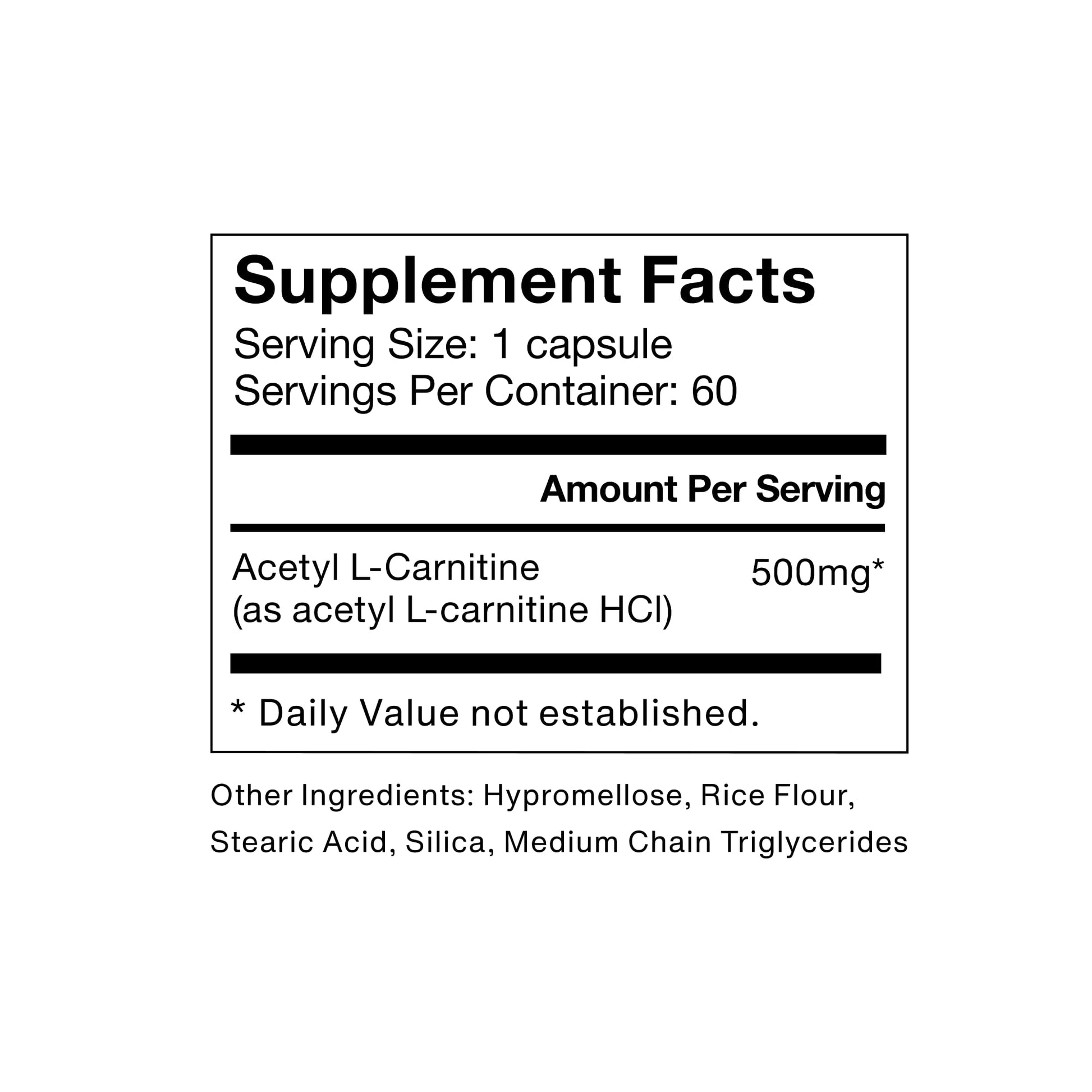 Momentous Acetyl L-Carnitine, Brain Function & Cognitive Support Supplement, Boosts Mental Clarity & Energy Production, NSF Certified for Sport, 500 mg, 60 Servings Momentous buy supplements canada