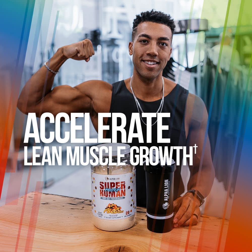 ALPHA LION Superhuman Whey Protein Powder, Great Tasting Pure Whey Protein Isolate ALPHA LION buy supplements canada