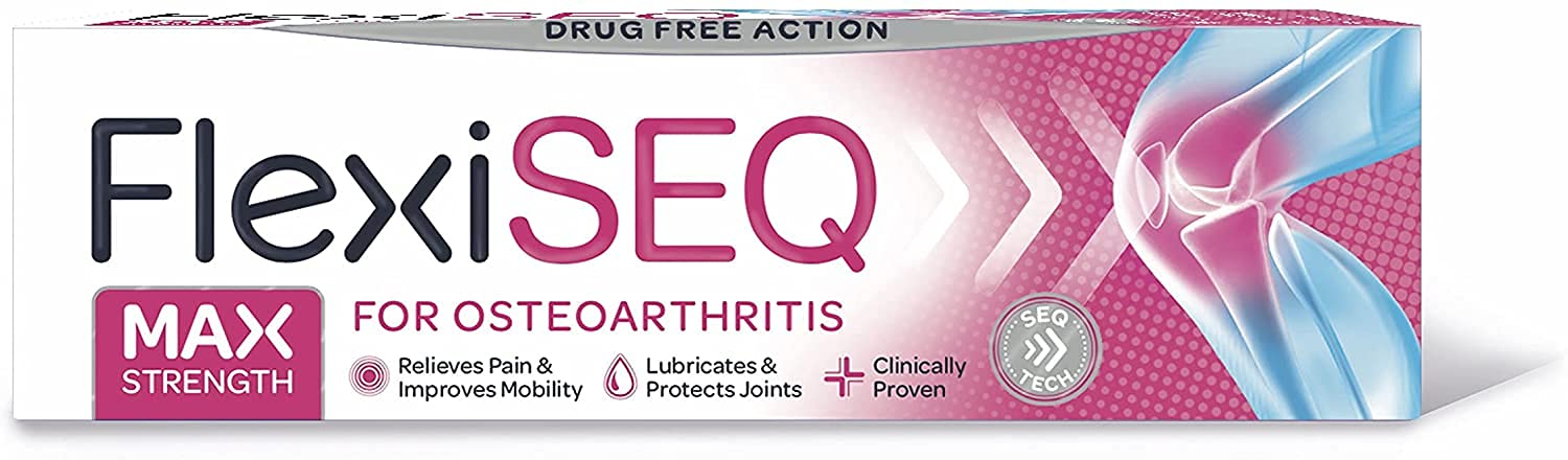 FLEXISEQ 50G GEL **** VALUE 4PK **** (Pain associated with Osteoarthritis) Flexiseq buy supplements canada