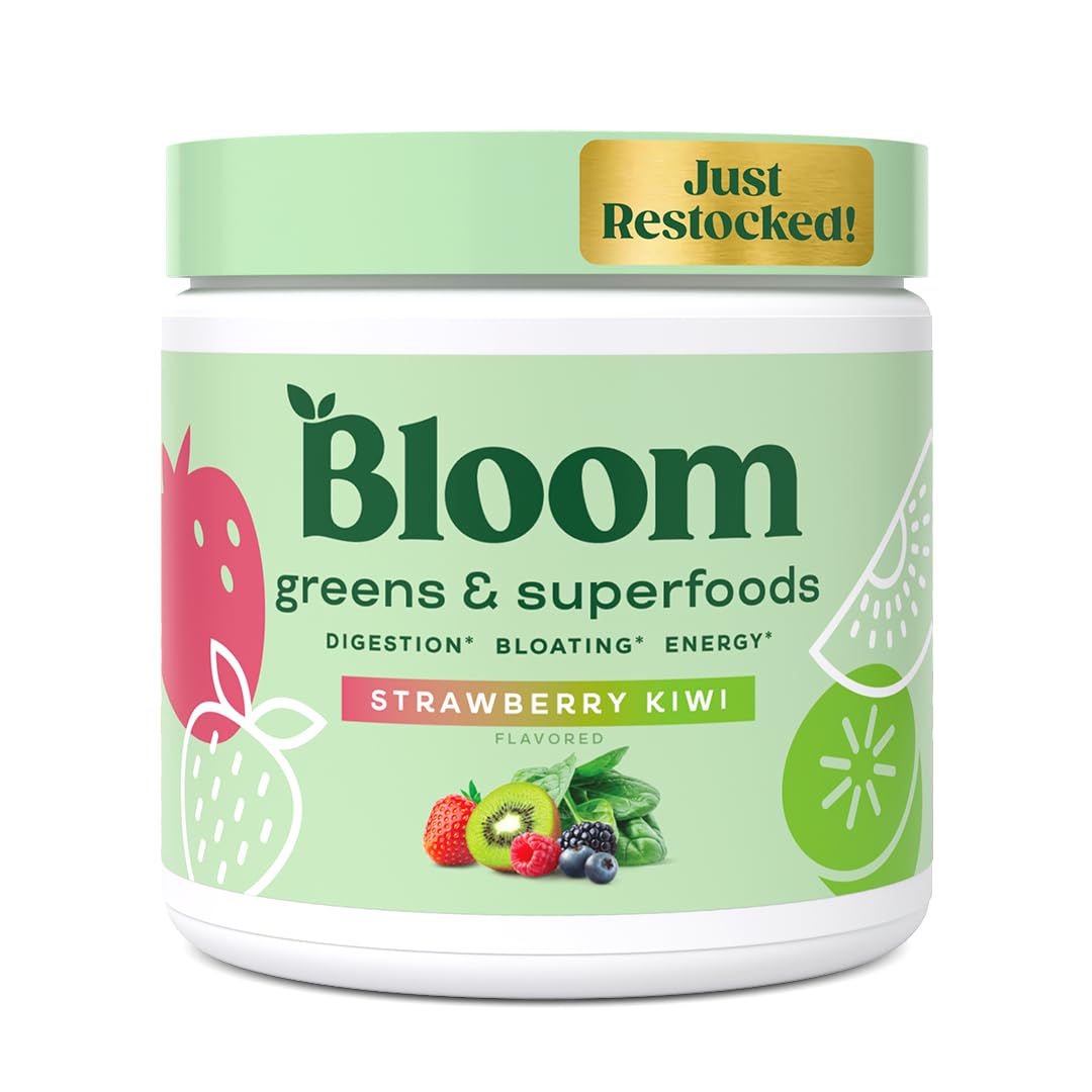 Bloom Nutrition Greens and Superfoods Powder for Digestive Health, Greens Powder Bloom Nutrition buy supplements canada