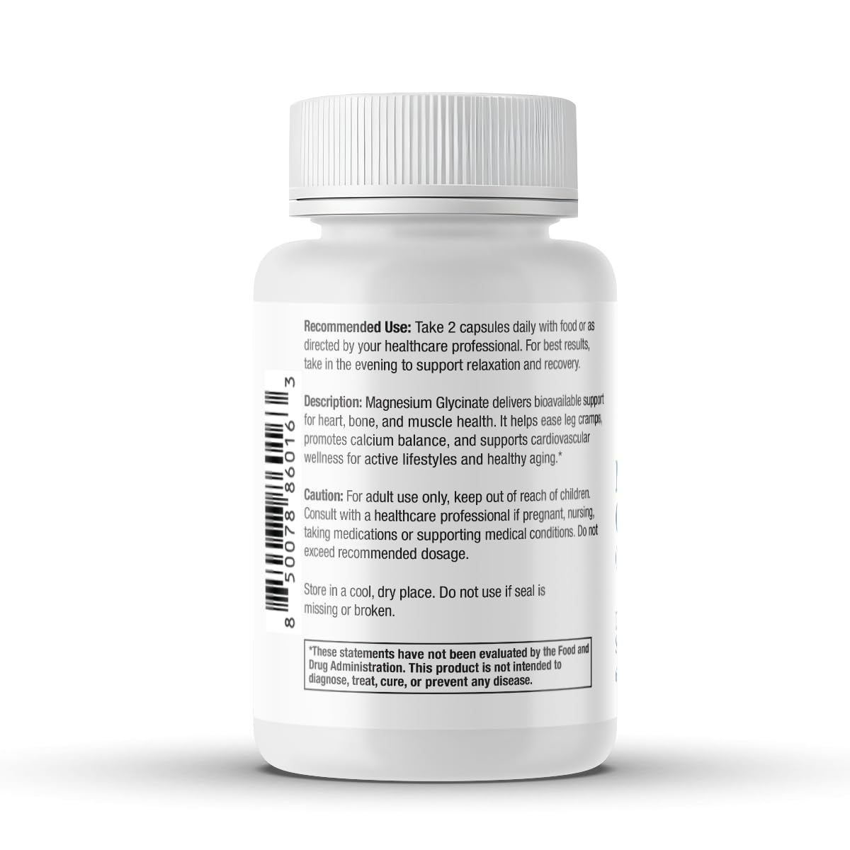 Scientific Health Solutions Magnesium Glycinate 150 mg – High‑Absorption Magnesium for Heart, Bone & Muscle Health – Supports Leg Cramps & Cardiovascular Function – Gentle on Stomach, Vegan, 60 Count Scientific Health Solutions buy supplements canada