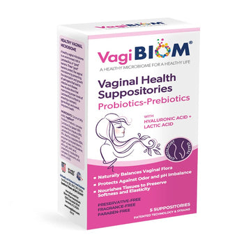 VagiBiom Lactobacillus Suppository: Microbiome Flora balance and Odor Control Regimen VagiBiom buy supplements canada