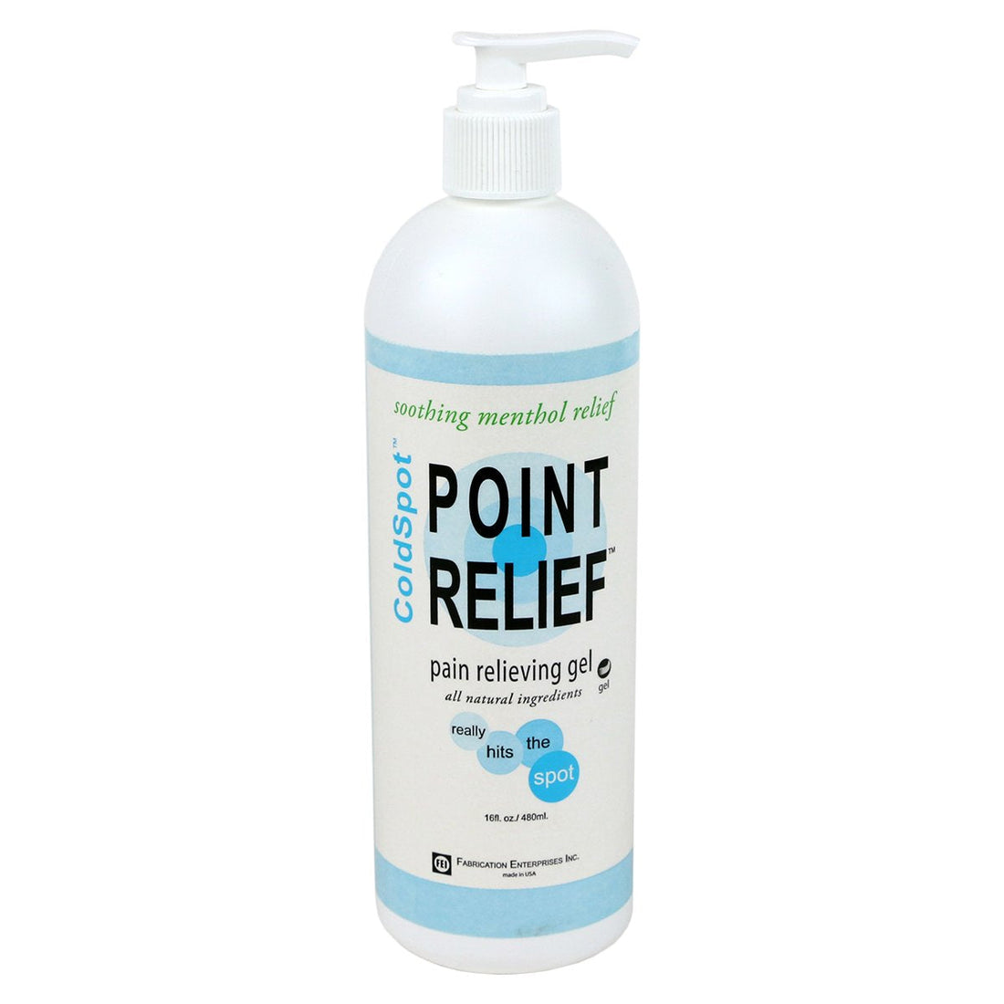 Point Relief 11-0710-1 ColdSpot Gel Pump, 16 oz Gel Pump Point Relief buy supplements canada