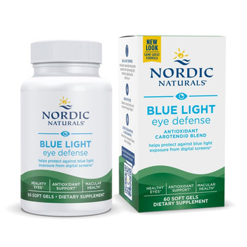 Nordic Naturals Blue Light Defense - 60 Soft Gels - Four Phytonutrients with Complementary Antioxidant Capacities - Supports Retinal Health, Visual Function - Non-GMO - 60 Servings Nordic Naturals buy supplements canada