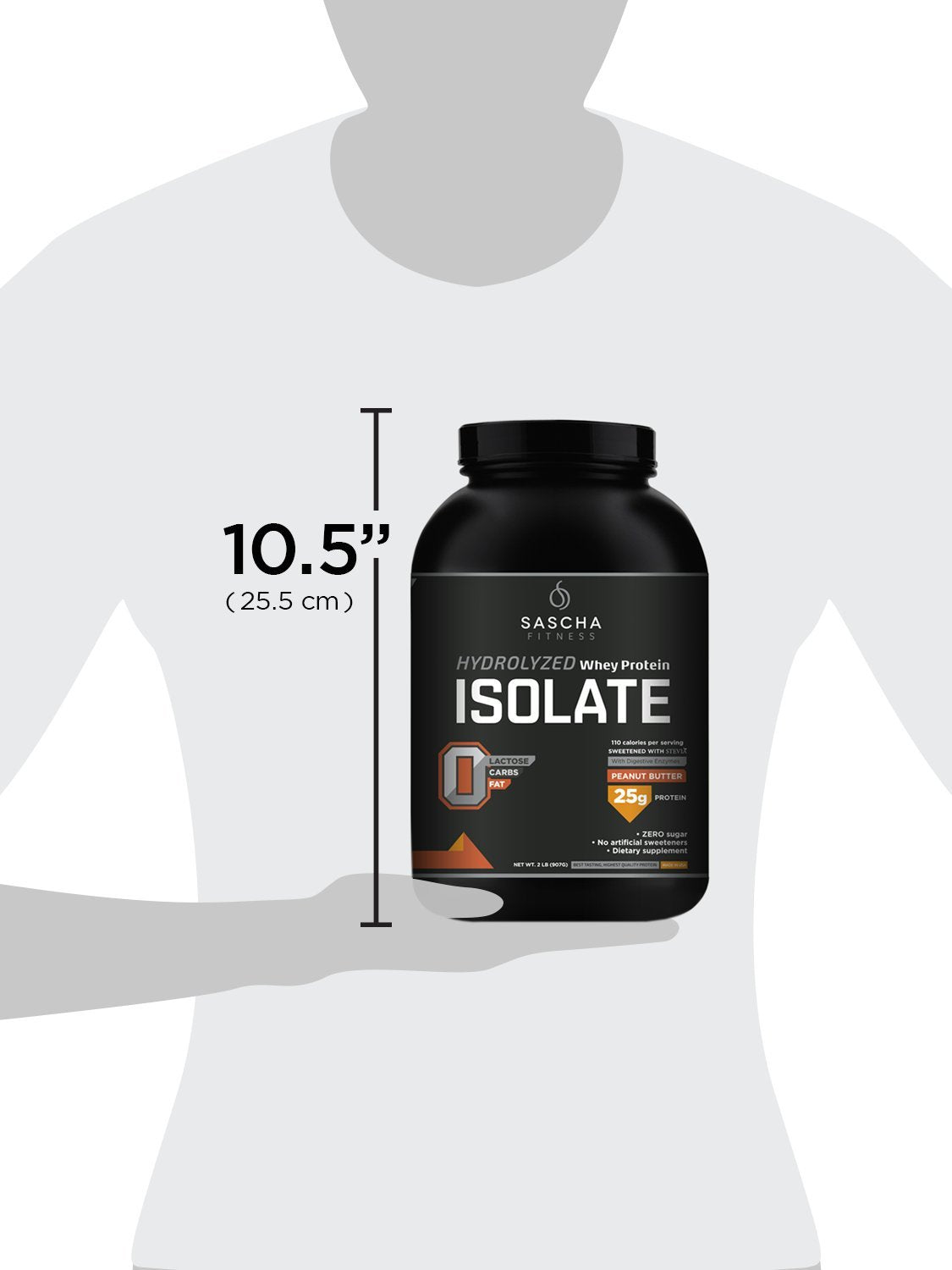 SASCHA FITNESS Hydrolyzed Whey Protein Isolate,100% Grass-Fed ,2.3 Pounds SASCHA FITNESS buy supplements canada