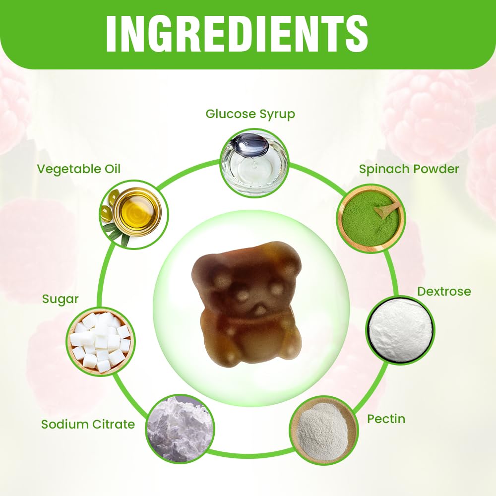 Safrel Irish Sea Moss Gummies 3000mg with Bladderwrack and Burdock Root, Thyroid Energy and Immune Support, Vegan Raspberry Flavor, 60 Gummies Safrel buy supplements canada