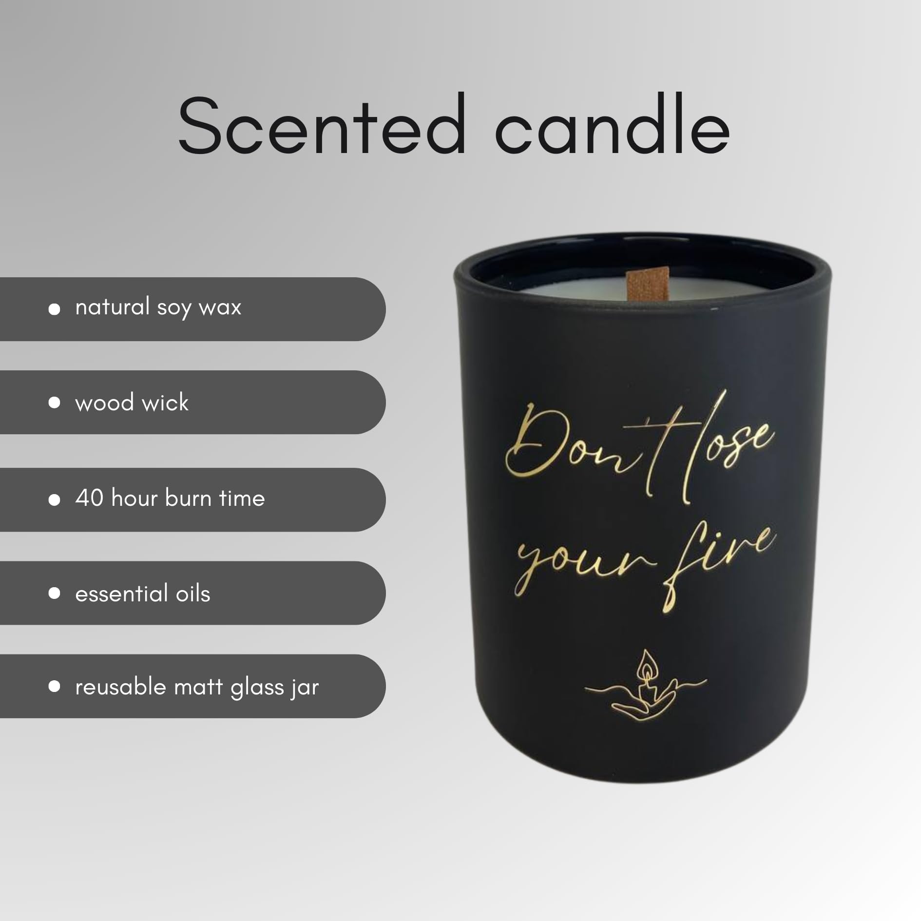 100% Natural Soy Wax Candle, Valentines Day Gifts for Women & Men, Candles for Home Lomilla buy supplements canada