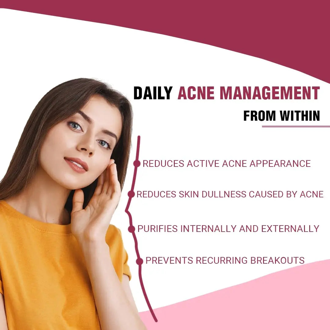 iMeMyself Clear Skin Support | 90 Capsules – with Zinc, Vitamin A, Niacinamide, Berberine, Glutathione, Neem, Probiotics, Green Tea & Herbal Extracts iMeMyself buy supplements canada