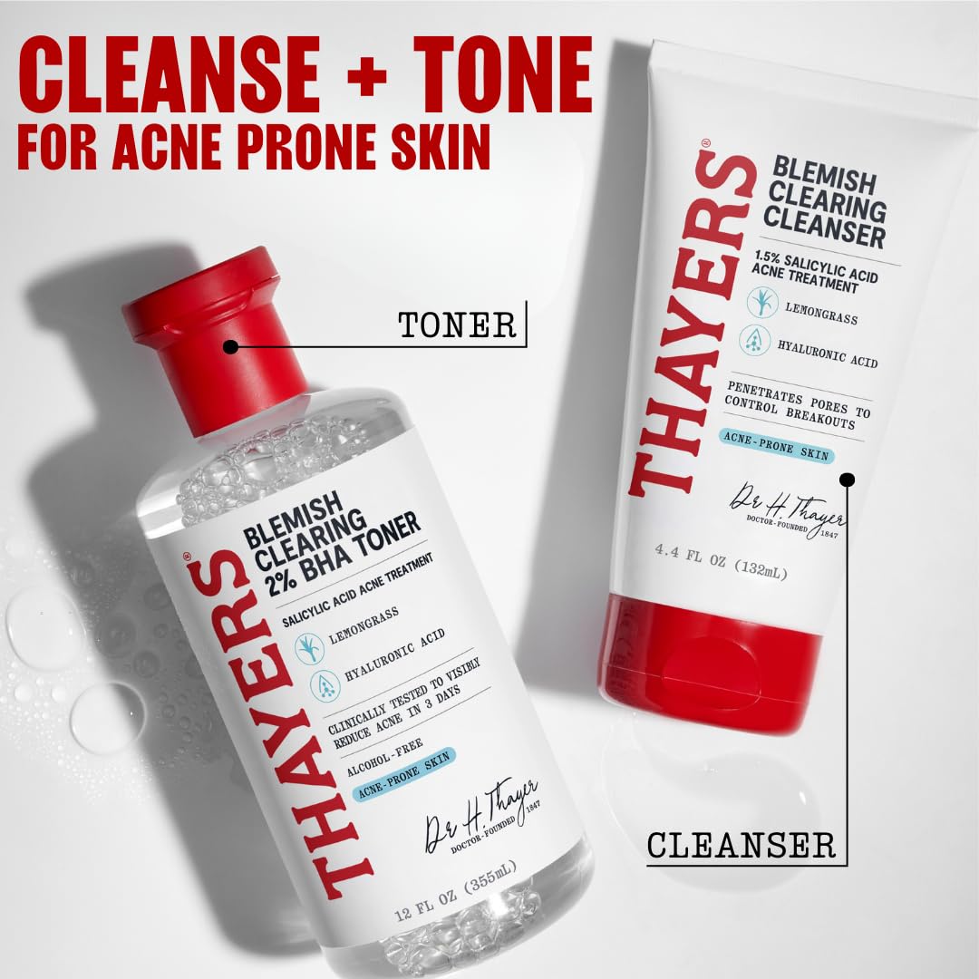 Thayers Blemish Clearing Salicylic Acid Toner, Acne Treatment Face Toner with 2% Salicylic Acid THAYERS buy supplements canada