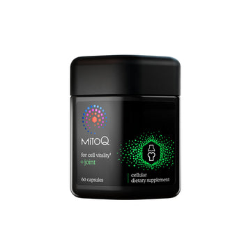 MitoQ +Joint Advanced CoQ10 Antioxidant Supplement - Contains Mitoquinol Mesylate & Green Lipped Mussel Omega Oil Extract - Supports Healthy Joint, Mobility and Cell Vitality (60 Softgel Capsules) MitoQ buy supplements canada