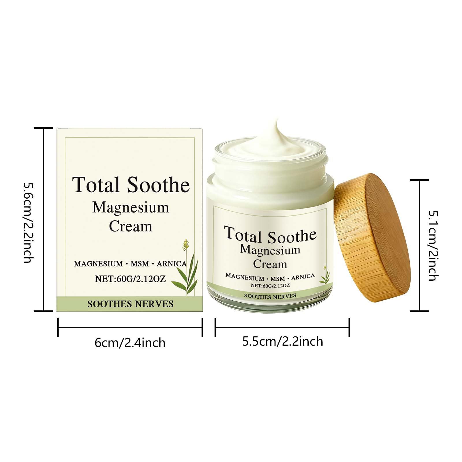 TotalRelief Magnesium Cream - MSM & Arnica – Fast Absorbing, Joint Relief Cream with Mineral Delivery Formula,Non-Greasy Topical for Everyday Joint & Muscle Comfort Generic buy supplements canada