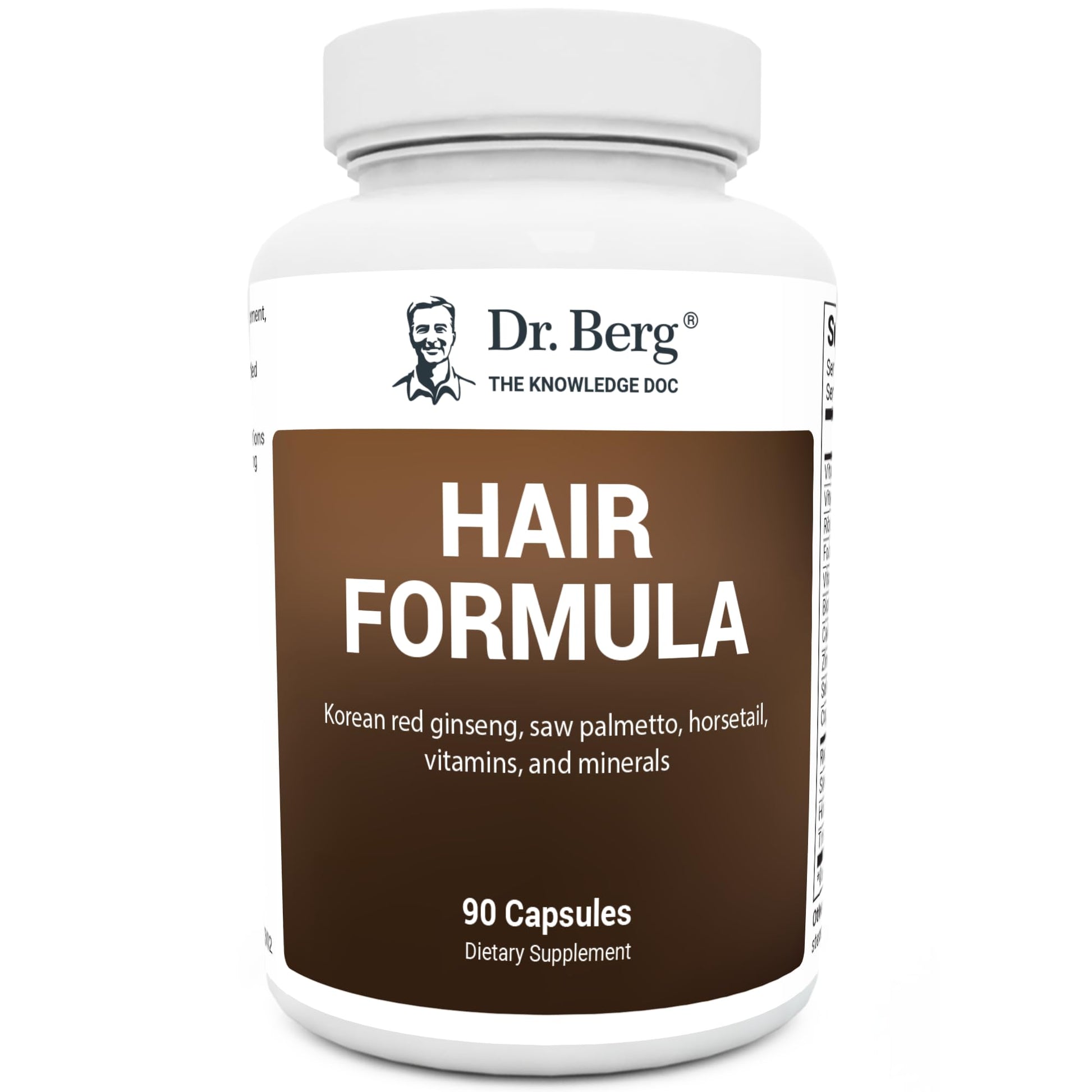 Dr. Berg All-in-One Vitamins for Hair, Skin, & Nails - Advanced Formula with Biotin, Saw Palmetto, DHT Blocker, & Trace Minerals - 90 Veg Capsules Dr. Berg Nutritionals buy supplements canada
