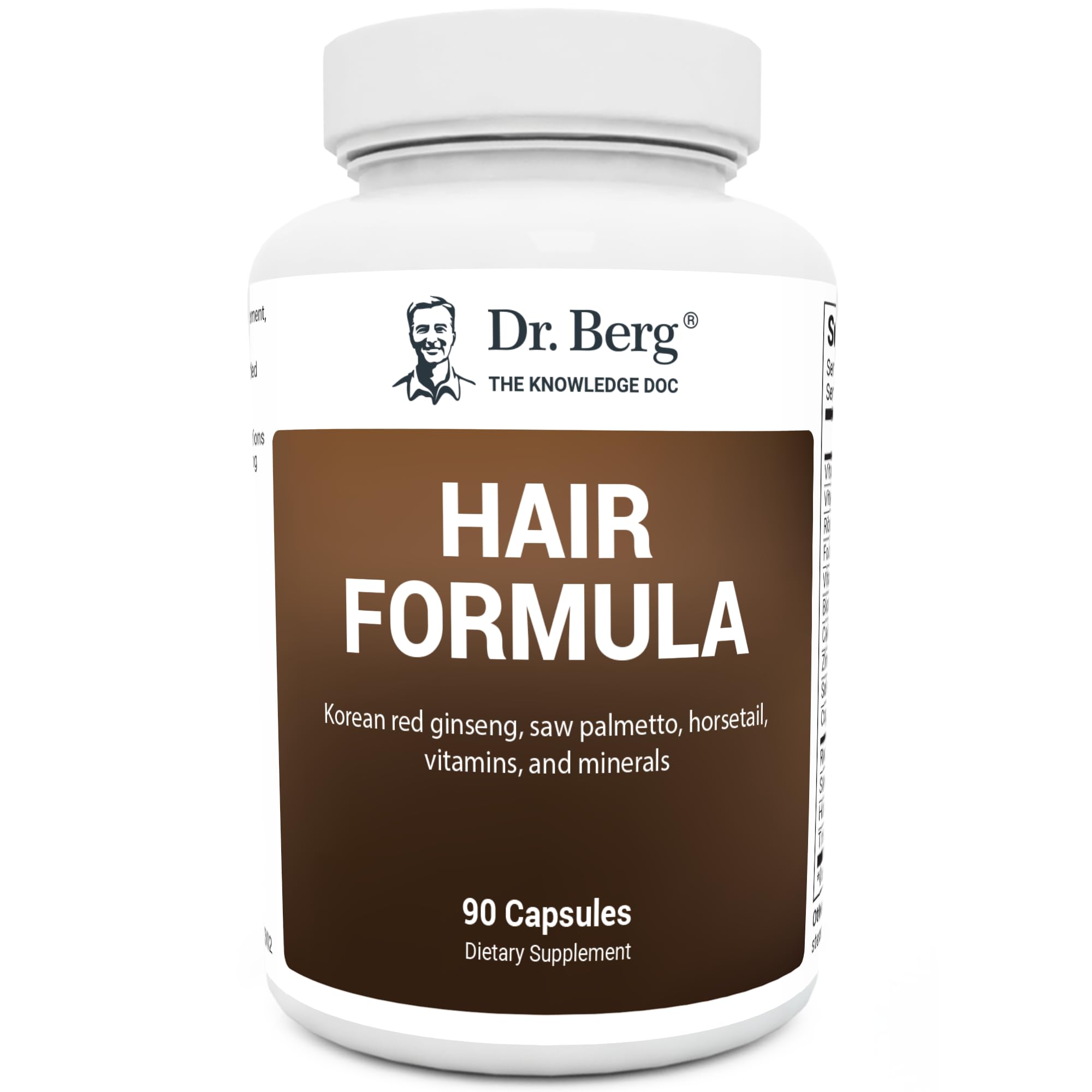 Dr. Berg All-in-One Vitamins for Hair, Skin, & Nails - Advanced Formula with Biotin, Saw Palmetto, DHT Blocker, & Trace Minerals - 90 Veg Capsules Dr. Berg Nutritionals buy supplements canada