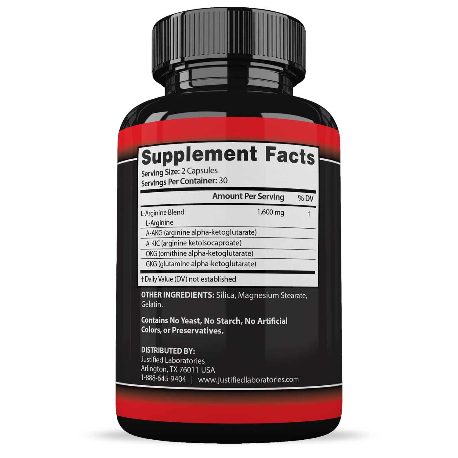 (3 Pack) Nitric Oxide Xtreme 5000 Advanced Men's Heath Formula 60 Capsules Justified Laboratories buy supplements canada