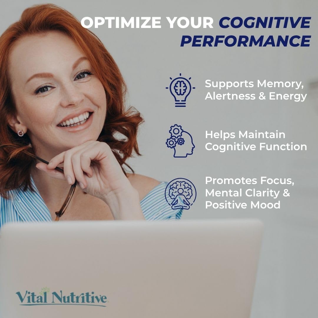 Vital Nootropic 12-in-1 Brain Supplement for Memory, Focus & Energy Support – L-Tyrosine, Bacopa, Rhodiola, Caffeine, B Vitamins – Cognitive Balance Capsules for Men & Women-30 Days Supply VITAL NUTRITIVE buy supplements canada