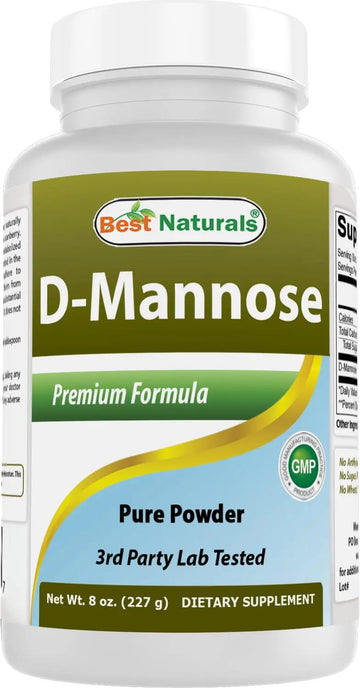 Best Naturals D-Mannose Pure Powder - Urinary Tract Cleanse Supplement - 8 OZ Best Naturals buy supplements canada