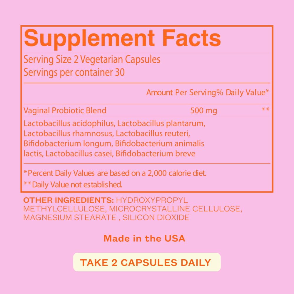 Cheeky Bonsai Vaginal Probiotic for Women pH Balance with Maximum Support 20 Billion CFU Probiotics - 8 Unique Strains for Her - Lactobacillus Blend - 60 Capsules Cheeky Bonsai buy supplements canada