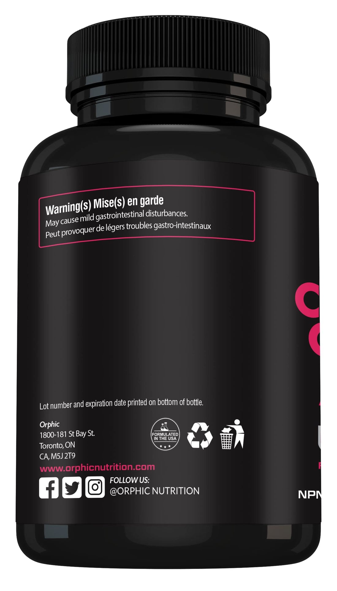 ORPHIC NUTRITION Collagen Peptides Capsules for Women,1800mg Multi Collagen Pills Types I, II, III, V, X - Supports Digestive Health Maintaining Strong Joints, Tendons, Ligaments and Muscles* 90 Caps ORPHIC NUTRITION buy supplements canada