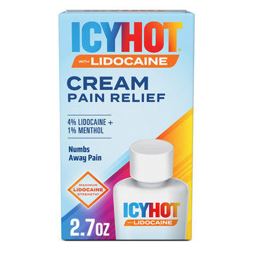 Icy Hot Max Strength Pain Relief Cream with Lidocaine Plus Menthol, 2.7 Ounces Icy Hot buy supplements canada