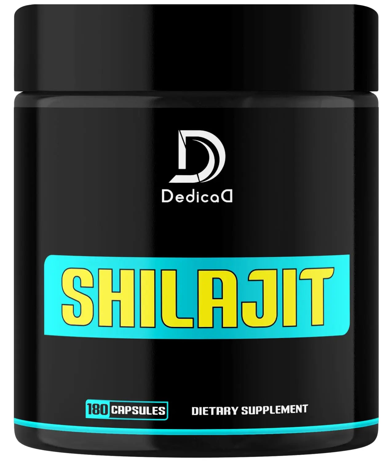 DEDICAD 1000Mg Shilajit Capsules - 180 Counts - Shilajit Supplement for Body Balance, Heart, Brain & Immune Health Support - Contains Natural Fulvic, Humic Acid & 85 Others DEDICAD buy supplements canada
