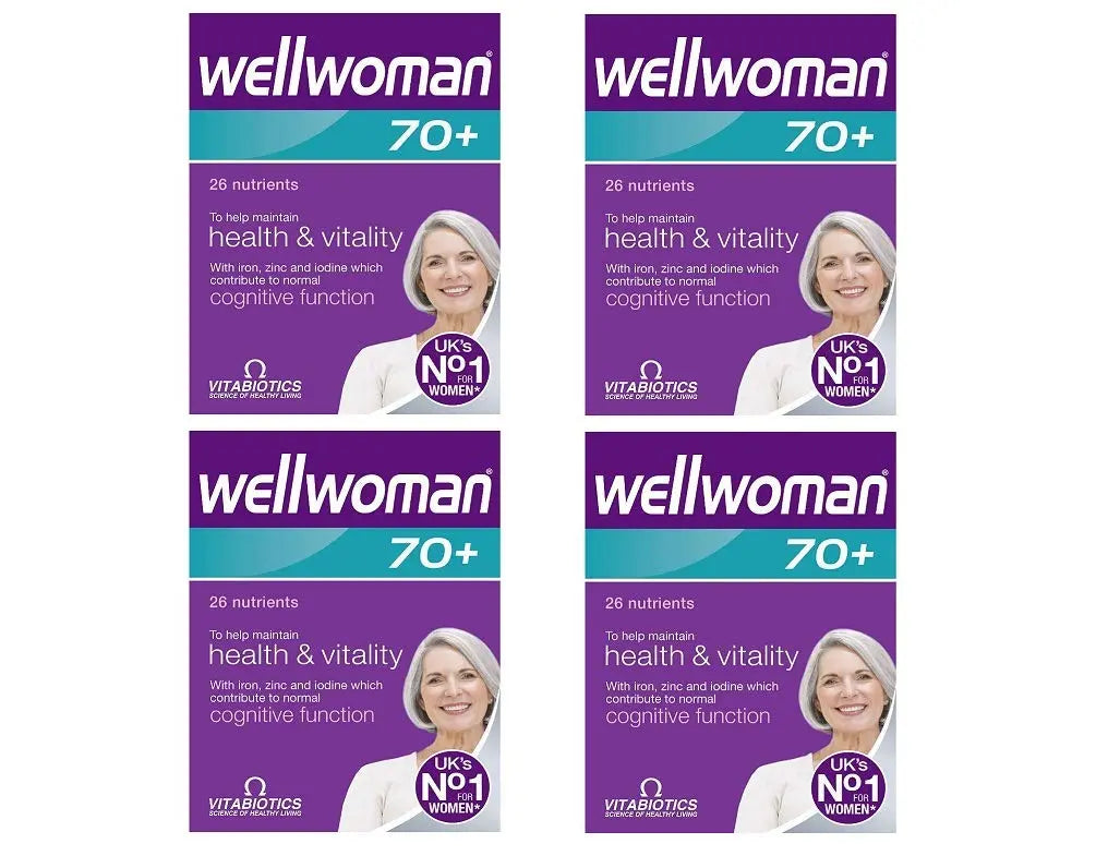 Wellwoman 4 X 70+ 30 Tablets Wellwoman buy supplements canada