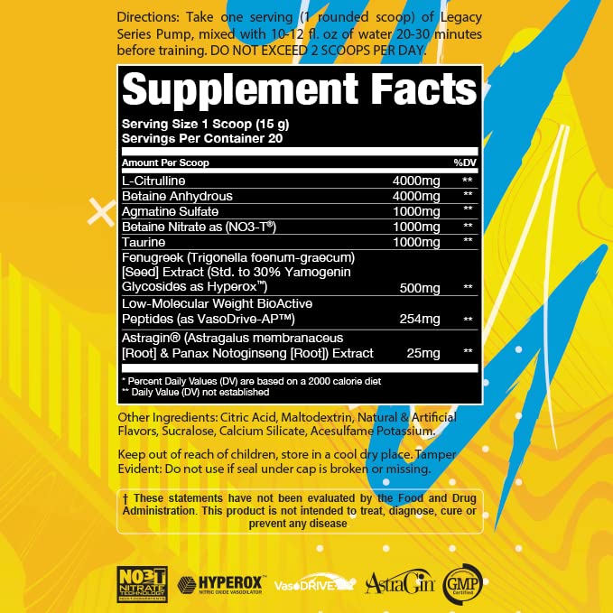 Legacy Series Pump Stim Free Muscle Pump Amplifier Pre-Workout Powder by AP Sports AP Regimen buy supplements canada