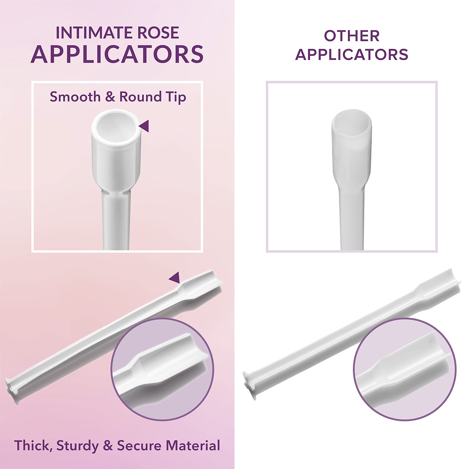 Intimate Rose 15 Count Vaginal Suppository Applicator - Fits Most Boric Acid Suppositories & Vaginal Suppository - Individually Wrapped Suppository Applicators from Intimate Rose buy supplements canada