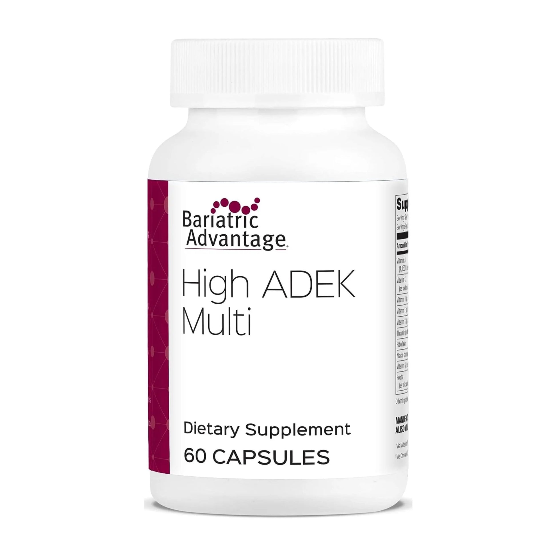 Bariatric Advantage High ADEK Multi - for Bariatric Surgery Patients - Multivitamin with Vitamins A, D, E, K & Trace Minerals Bariatric Advantage buy supplements canada
