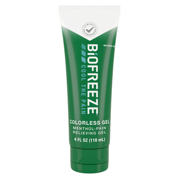 Biofreeze Gel Menthol Pain Relieving Colorless Gel 4 FL OZ Tube For Pain Relief Associated With Sore Muscles, Arthritis, Simple Backaches, And Joint Pain Biofreeze buy supplements canada