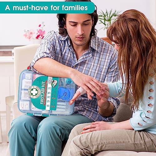 General Medi 420 Pieces Professional First Aid Kit - HardCase First Aid Box - Contains General Medi buy supplements canada