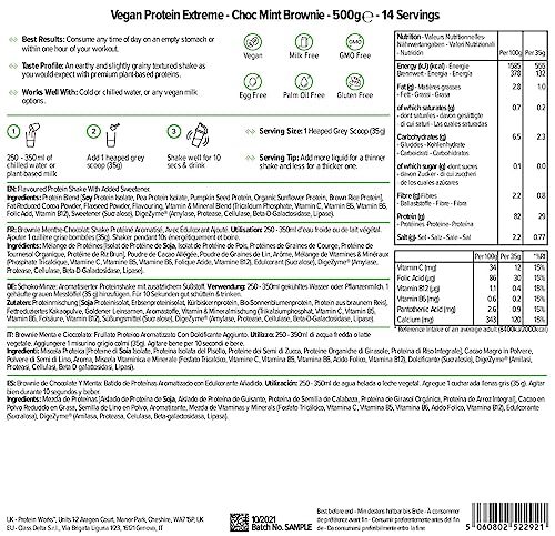Protein Works - Vegan Protein Extreme | 29g Plant Based Protein | Added Vitamin Blend Protein Works buy supplements canada