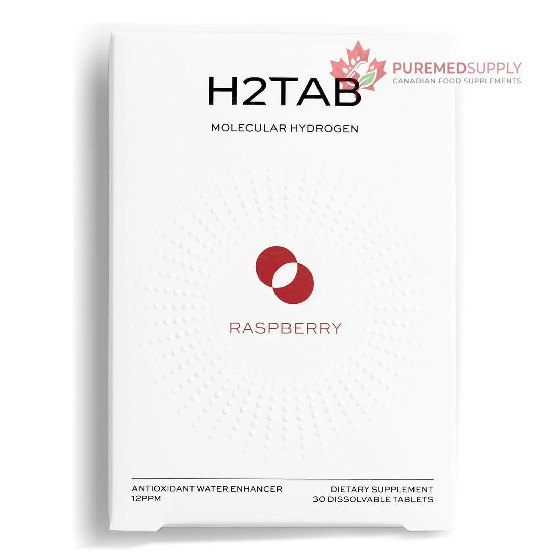 Molecular H2TAB Hydrogen Water Tablets with Magnesium -12 PPM Hydrogen Tablets for Drinking Water -Rich in Antioxidants, Supports Cellular Health, Recovery & Cognitive Function (30 Counts, Raspberry) H2TAB buy supplements canada