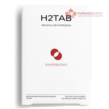 Molecular H2TAB Hydrogen Water Tablets with Magnesium -12 PPM Hydrogen Tablets for Drinking Water -Rich in Antioxidants, Supports Cellular Health, Recovery & Cognitive Function (30 Counts, Raspberry) H2TAB buy supplements canada