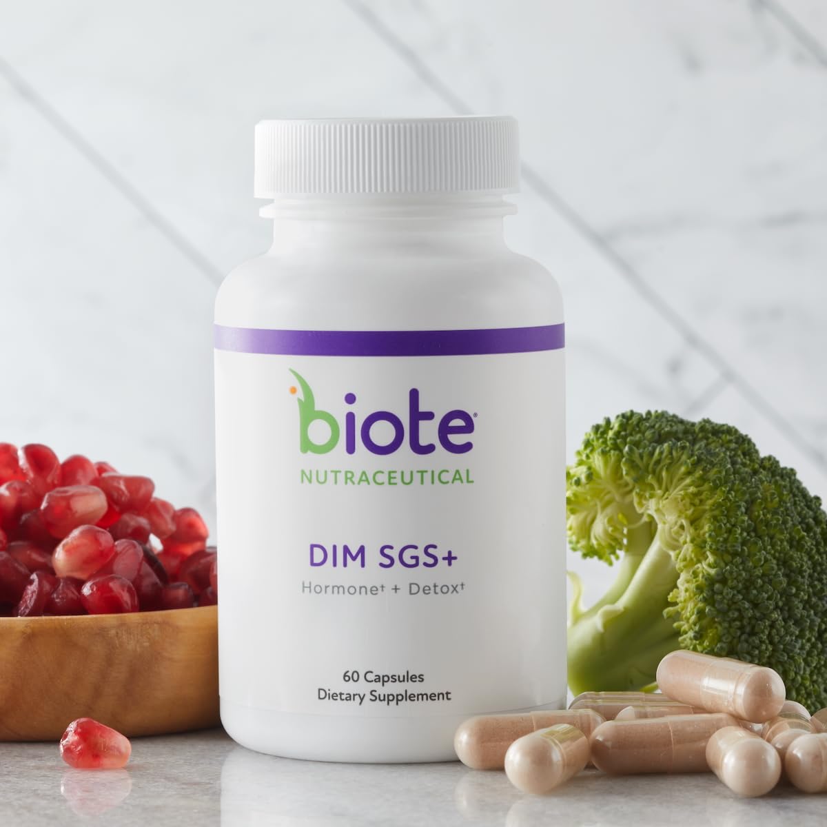 Biote Nutraceuticals - DIM SGS + - Hormone + Detox (60 Capsules) Biote buy supplements canada
