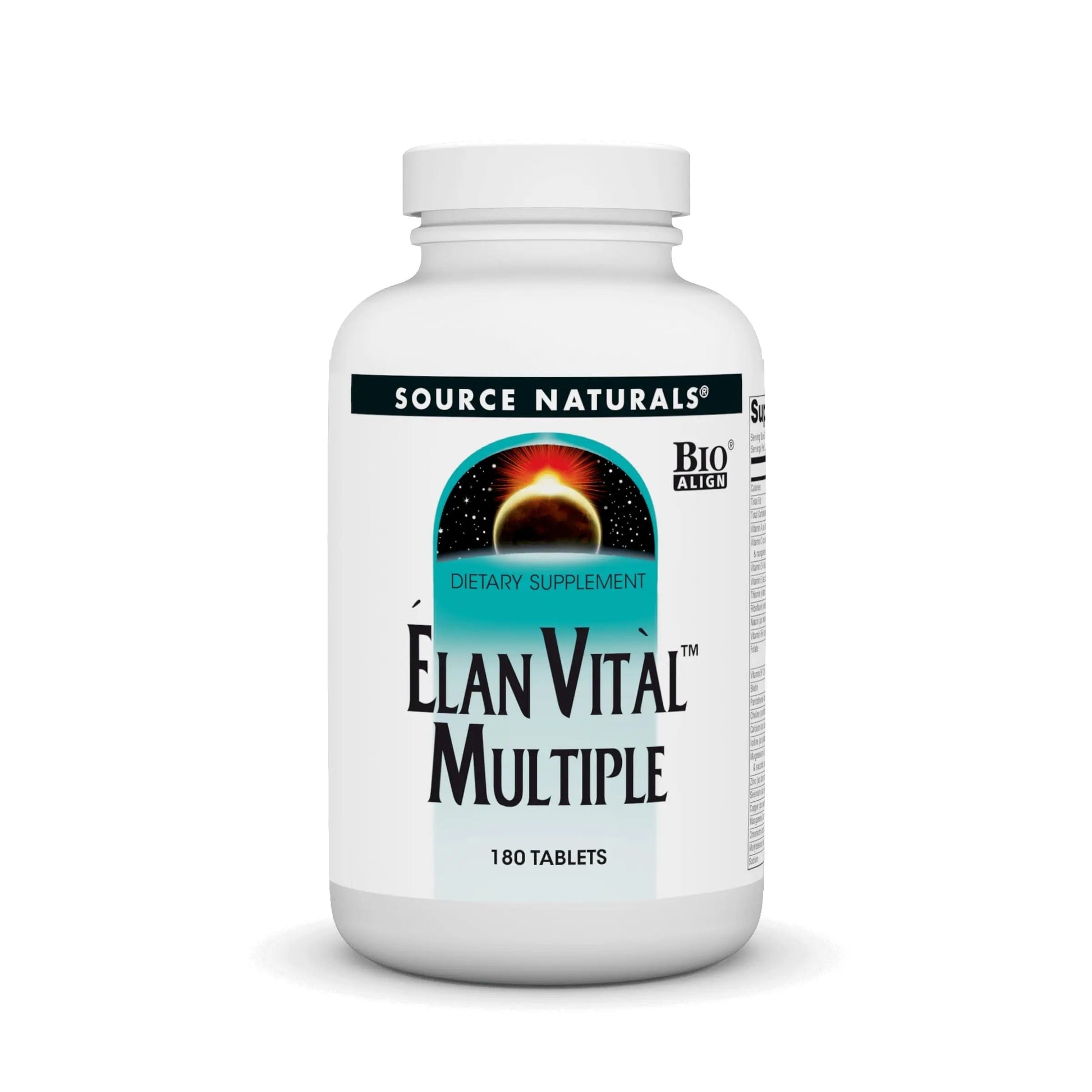 Source Naturals Elan Vital Multiple - Supports Brain, Heart, Liver, Immune, Energy Boost - 180 Tablets Source Naturals buy supplements canada