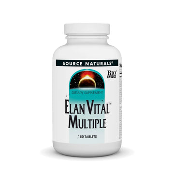 Source Naturals Elan Vital Multiple - Supports Brain, Heart, Liver, Immune, Energy Boost - 180 Tablets Source Naturals buy supplements canada