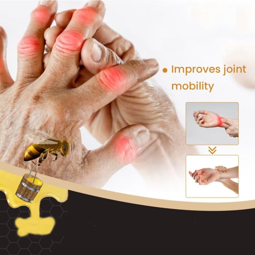 ETKOVNJ 6 Packs Bee Venom Cream, Bee Venom Bone Gel Joint Gel for Neck, Waist, Back of Hands, Feet and Legs ETKOVNJ buy supplements canada