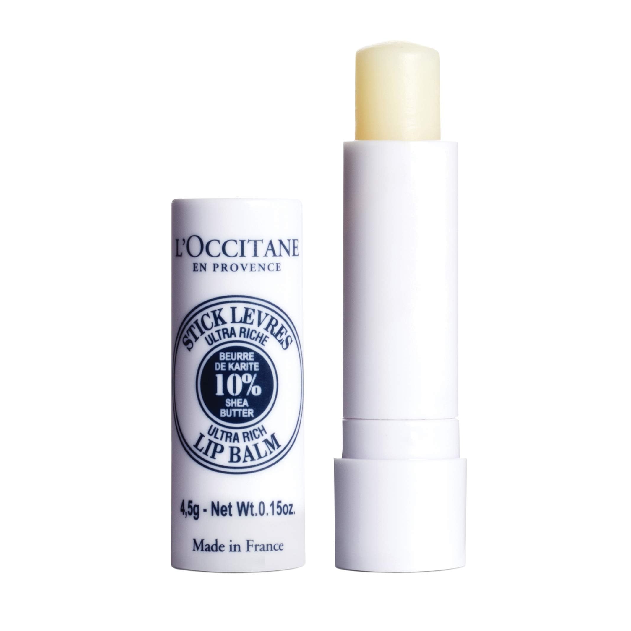 L'OCCITANE 10% Organic Shea Butter Ultra Rich Lip Balm Stick, Moisturizes, Nourishes, Repairs & Softens Dry, Chapped Lips, Long Lasting, Vegan L'OCCITANE buy supplements canada