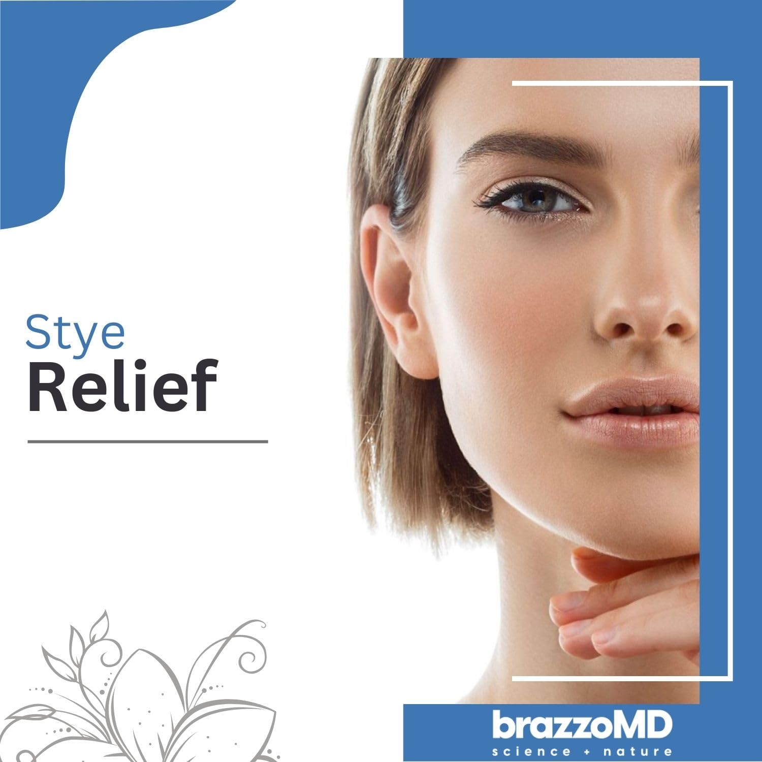 brazmedics brazzoMD Stye Relief - Physician-formulated - Assists Chalazions, Made with Arnica & Calendula 1.0 Fl Oz. brazmedics buy supplements canada