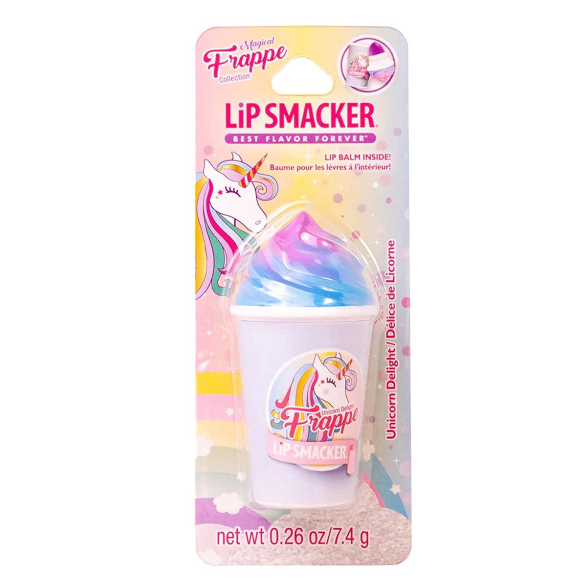 Lip Smacker Frappe Cup Lip Balm, Moisturizing, Soothing Fun Tasty Flavors - Unicorn Lip Smacker buy supplements canada