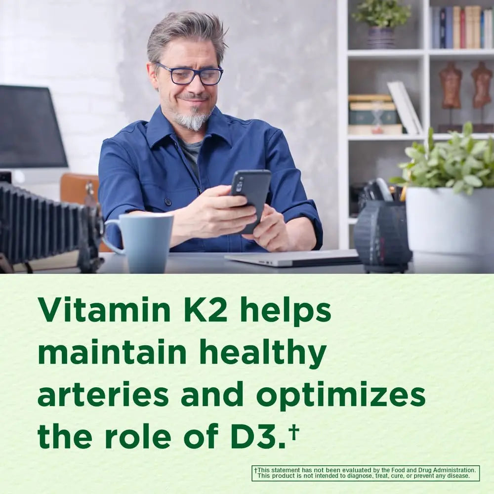 INNERVISNUTRITION Vitamin D3 5000 IU + K2 MK-7 100mcg – Bone, Heart & Immune Support, Easy to Swallow, 60 Capsules INNERVISNUTRITION buy supplements canada