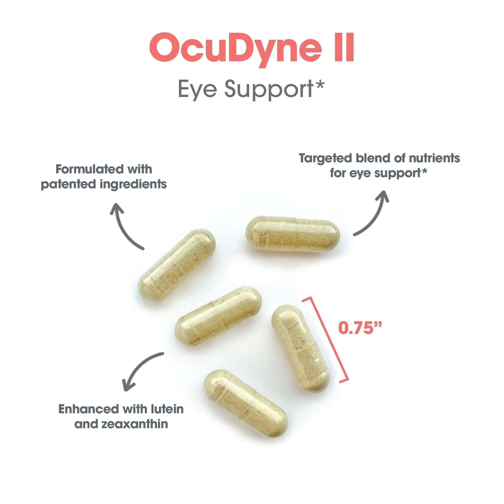 Allergy Research Group OcuDyne II Supplement - Eye Support Vitamins for Vision, Eye Health for Adults, Vision Support, Multivitamin Formula Allergy Research Group buy supplements canada