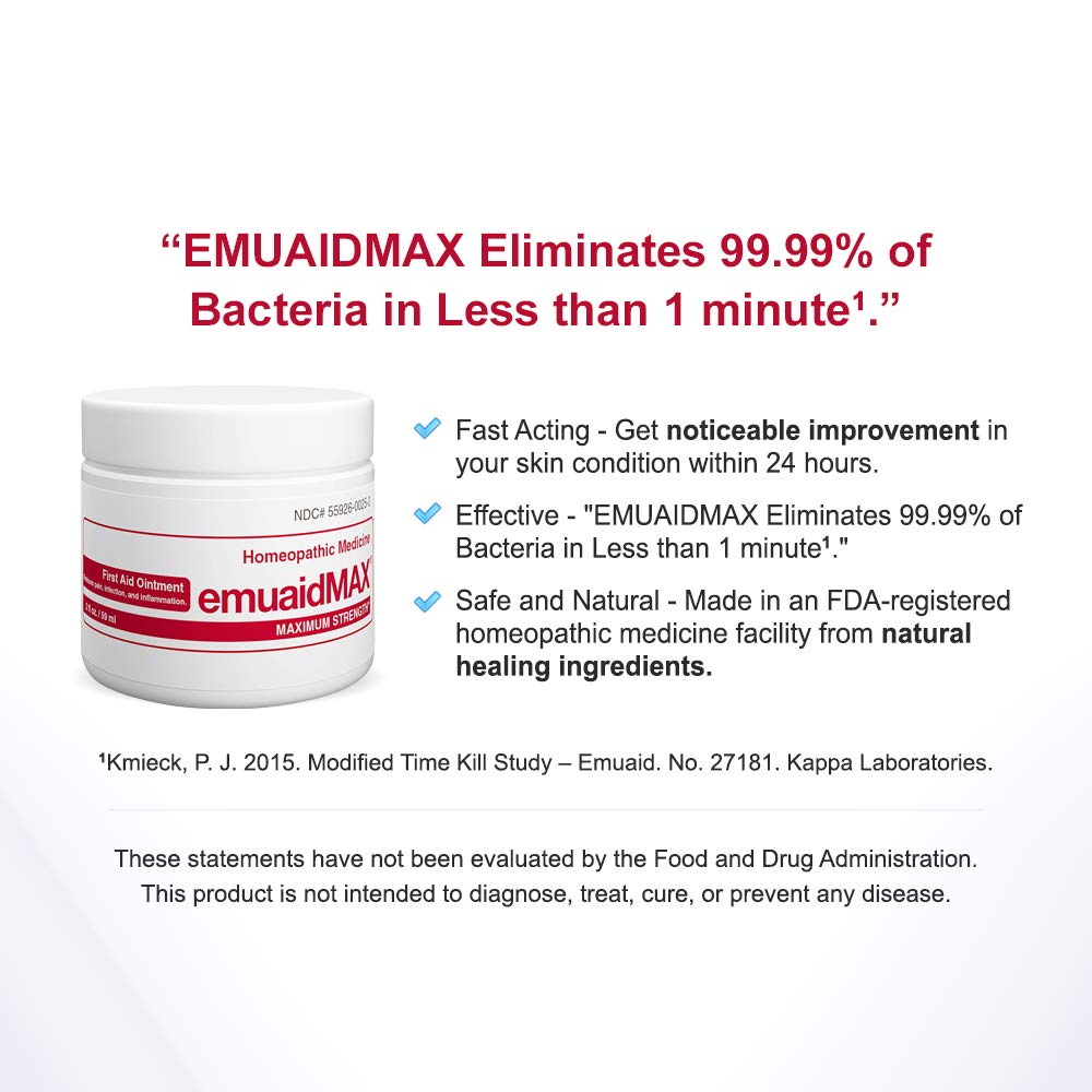 emuaid EMUAIDMAX Ointment 2oz - Eczema Cream. Maximum Strength Treatment emuaid buy supplements canada