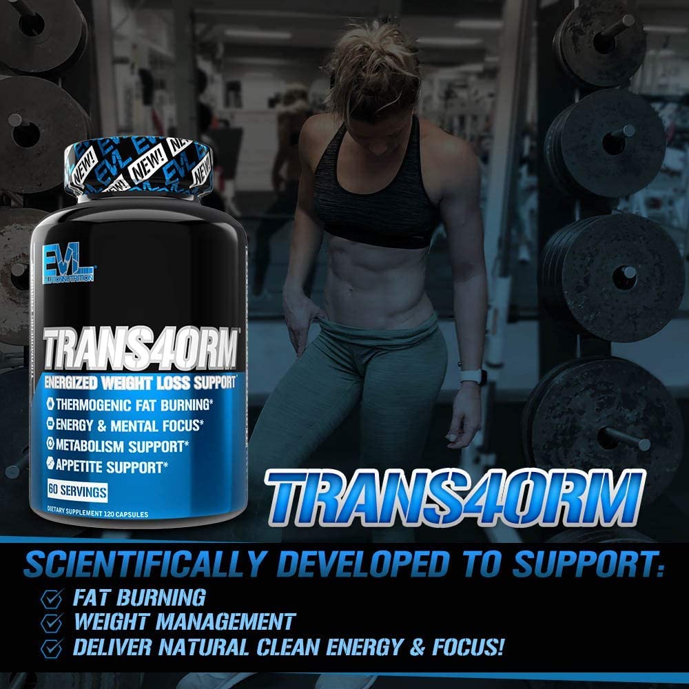 EVL Thermogenic Fat Burner Support - Fast Acting Weight Loss Energy and Appetite Evlution buy supplements canada