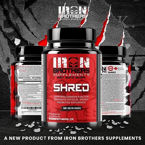 Shred for Men & Women | Strong Appetite Suppressant for Weight Loss Management Iron Brothers Supplements buy supplements canada